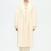 Sherpa Long Jacket Cream Soft